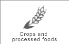 Agricultural products and processed foods